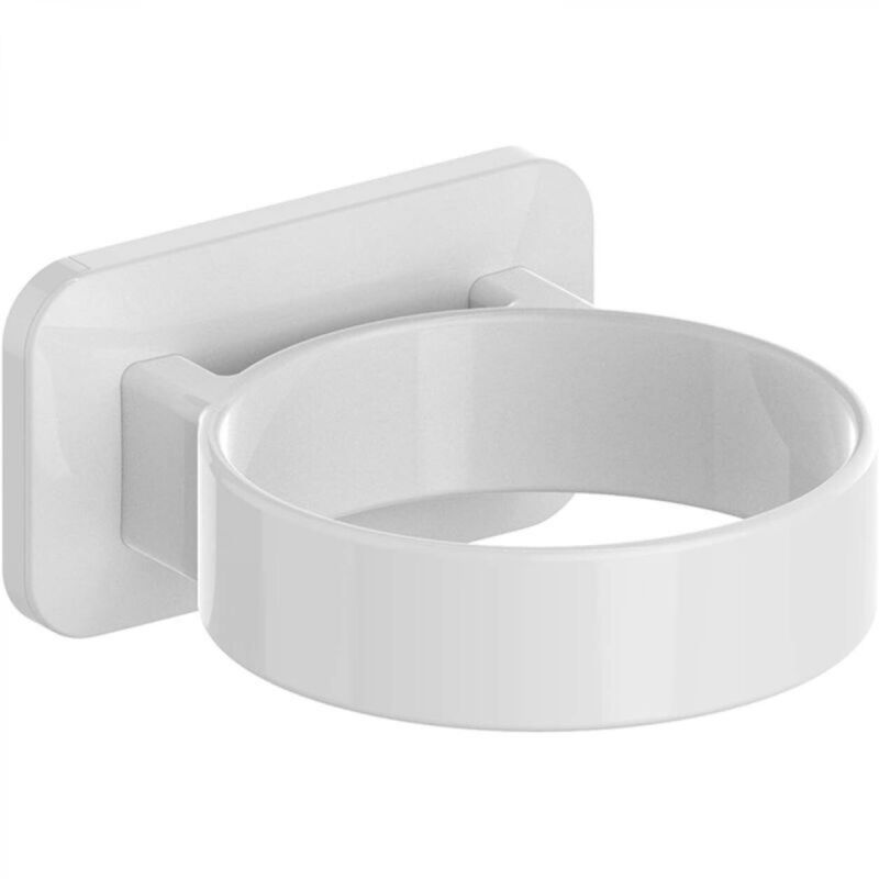 [niemals Verwendet] Wandhalterung Für Haartrockner Im Badezimmer – Selbstklebend, Kompatibel Mit Den Meisten Haartrocknern (weiß, L 9,4 Cm × B 5,3 Cm × H 10,9 Cm)