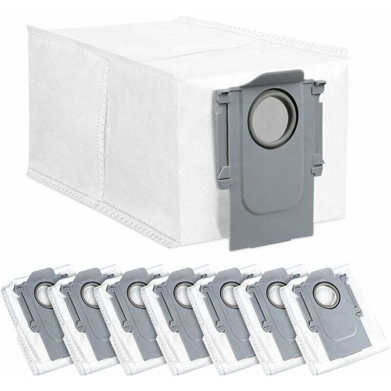 [niemals Verwendet] 8er-pack Staubbeutel Für Den Roborock Q Revo Saugroboter, Großes Fassungsvermögen Von 2,7 Litern, Inklusive Einzelner Ersatzteile Wie Filter, Bürste Und Tuch. Zubehörset Mit Ersatz