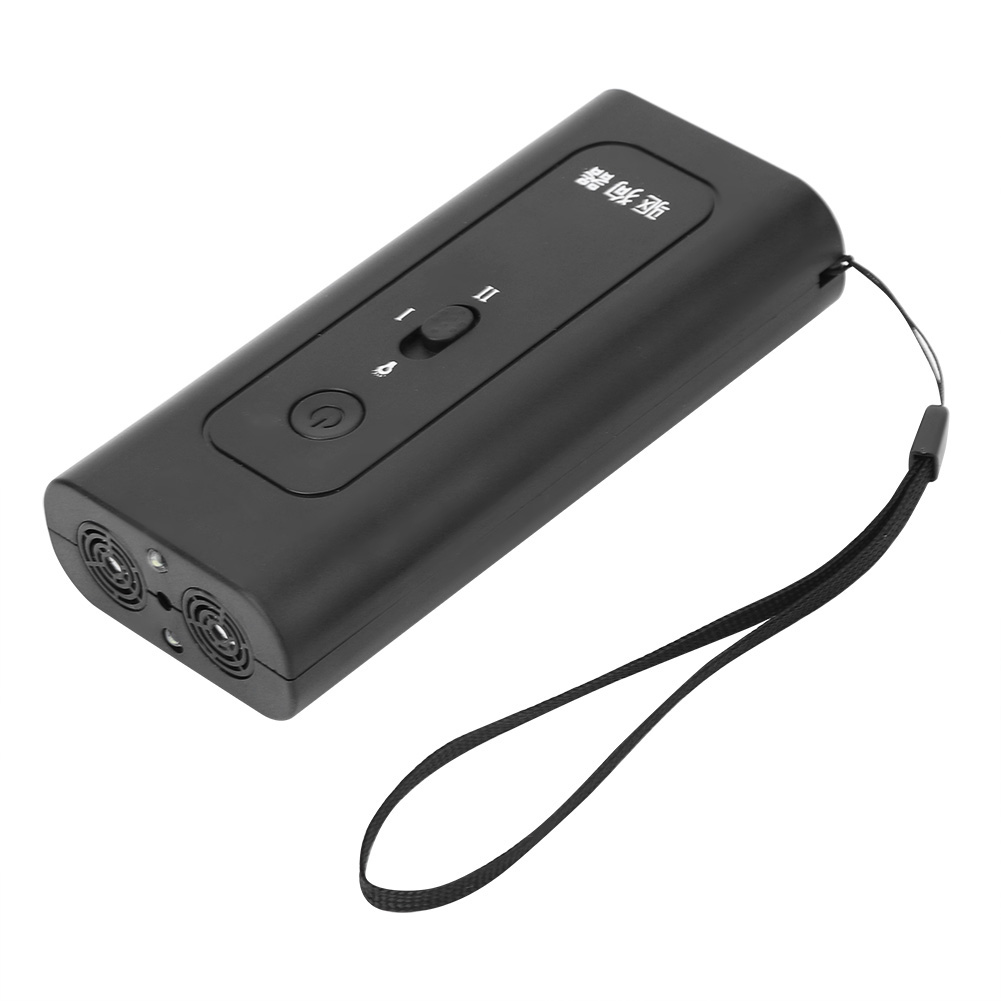 Wiederaufladbares Ultraschall-hundeabwehrgerät Mit Integrierter Taschenlampe Zur Abwehr Von Hunden, Schlangen Und Katzen Im Freien (ladekabel Im Lieferumfang Enthalten).