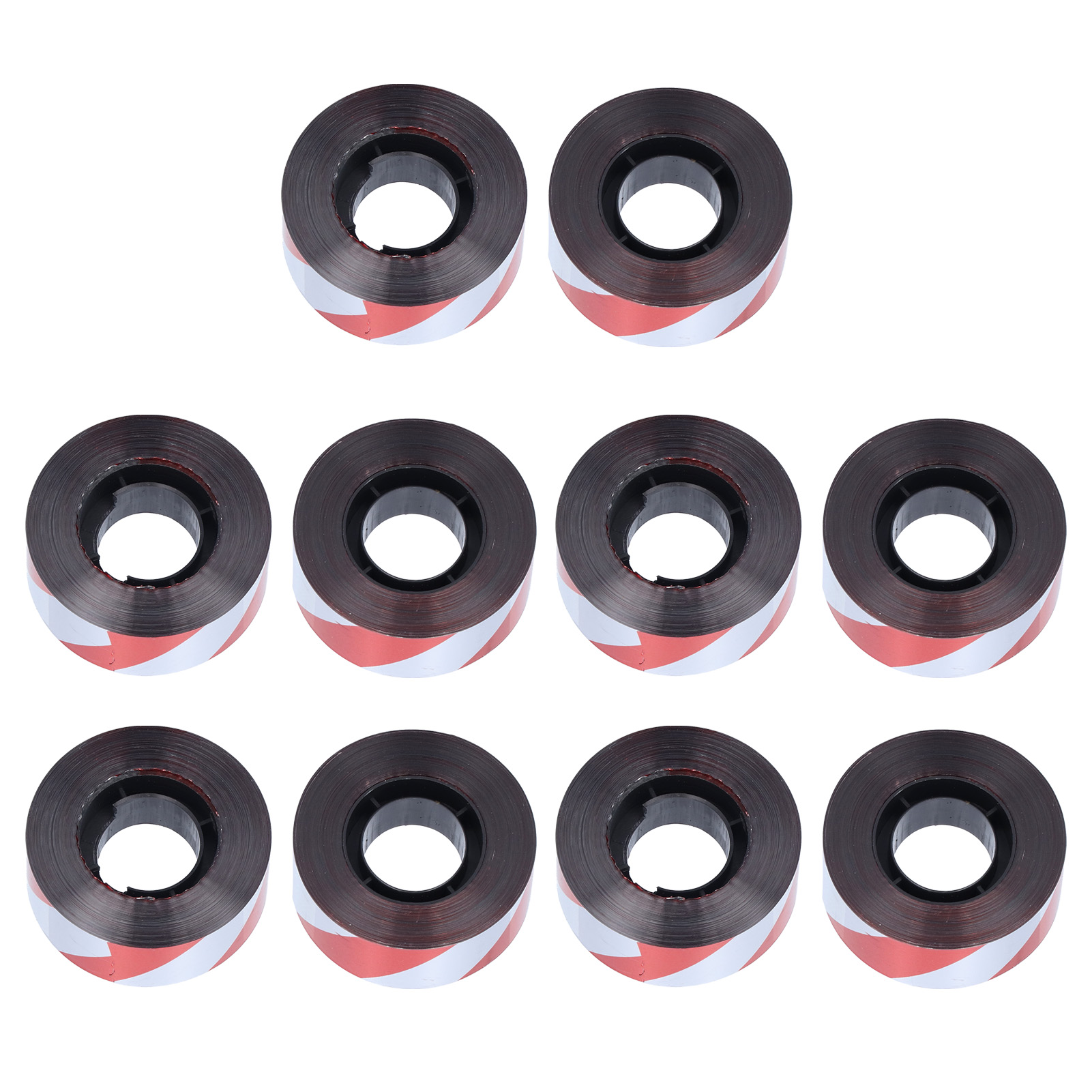 Reflektierendes Vogelabwehrband, 10 Stück Pro Packung – Schimmerndes Vogelabwehrband Für Obstgärten Und Getreidefelder, 2,5 Cm Breit, 60 M Lang, Doppelseitig Silberrot