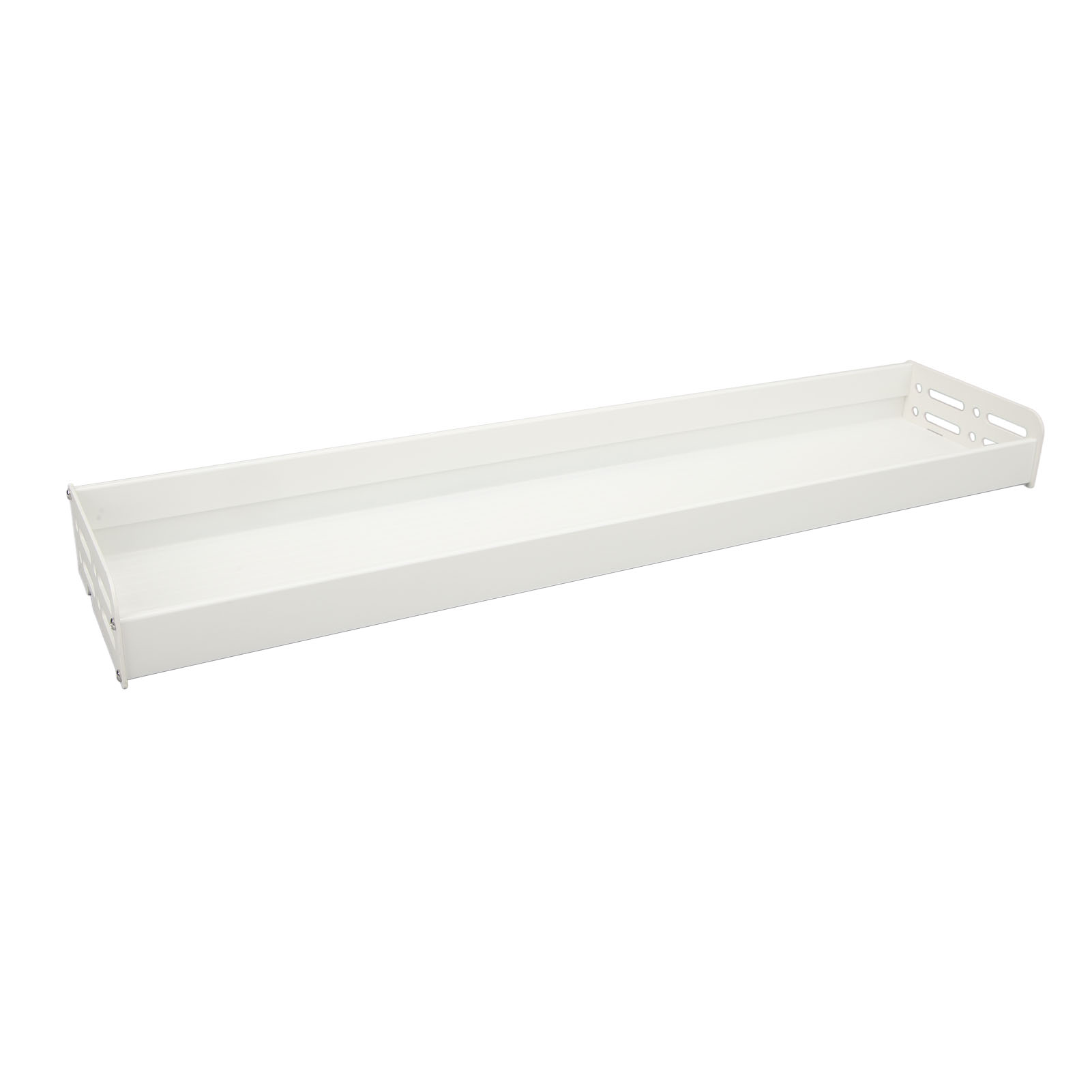 Abnehmbares, Wandmontiertes Gewürzregal Für Die Küche, Multifunktional, Zur Aufbewahrung Im Haushalt, Weiß, 60 Cm