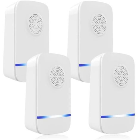 4-teiliges Ultraschall-schädlingsbekämpfungsgerät, Elektronisch Gegen Mäuse, Kakerlaken Und Spinnen In Innenräumen