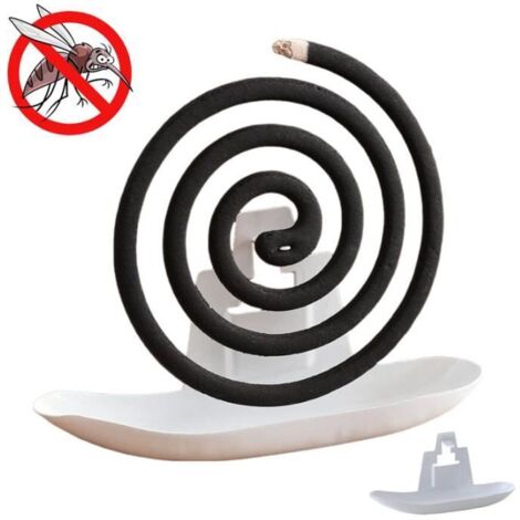 Halterung Für Mückenschutzspirale – Marke – Modell – Metall – Weiß – 15,9 X 3,7 X 8 Cm