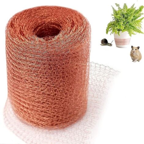Hochwertiges, 6 M Hohes, Flexibles Kupfer-gartennetz Zum Schutz Vor Schnecken, Nacktschnecken Und Mäusen.