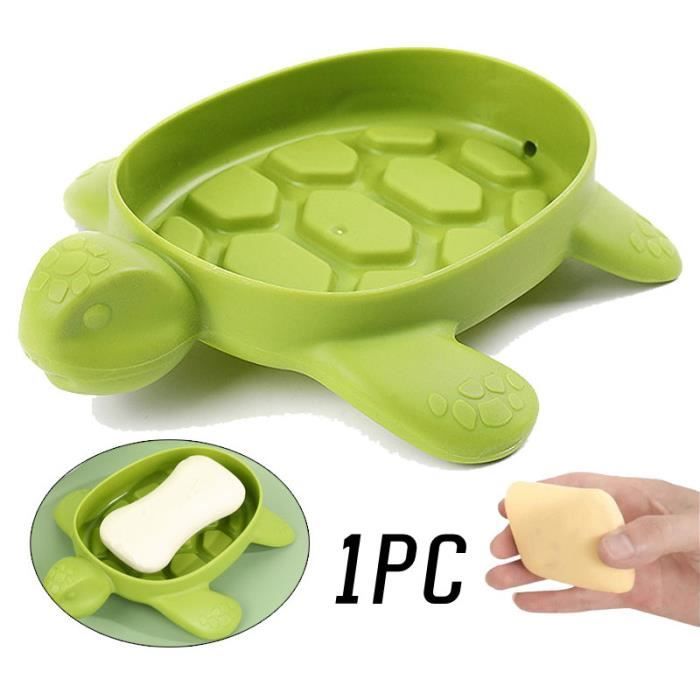 Seifenschale – Schildkröte – Effizienter Wasserablauf – Elegantes Design – Multifunktional