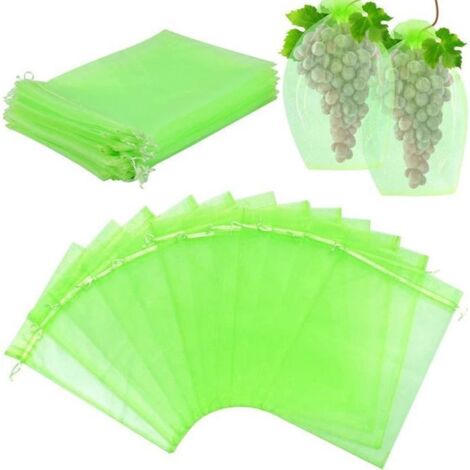 100 Stück Schutznetz Für Obst 20x30cm, Insekten- Und Vogelsicher Für Garten Und Pflanzen