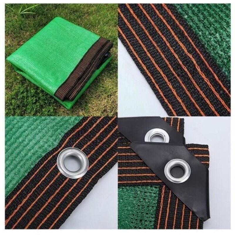 Garten-sonnenschutznetz, 3 X 4 M, Sonnen- Und Uv-schutz Aus Hochdichtem Hdpe.