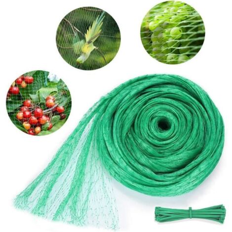 4 X 10 M Vogelschutznetz – Gartenschutz Für Pflanzen – Grün