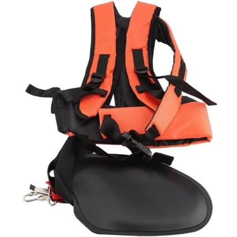 Professioneller Freischneider-tragegurt – Doppelgurt – Gewichtsverteilung – Orange – Nylon