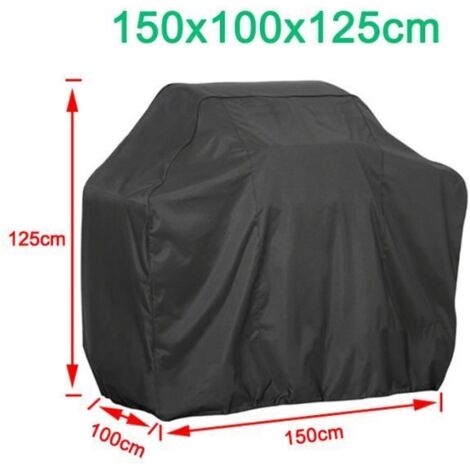 Schutzhülle Für Grill 150x100x125cm, Wasserdicht Und Staubdicht, Robust Für Den Außeneinsatz.