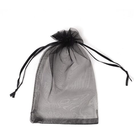 Wiederverwendbare Schutzhüllen Für Obst – Schwarz – 20 X 30 Cm – 50er-packung