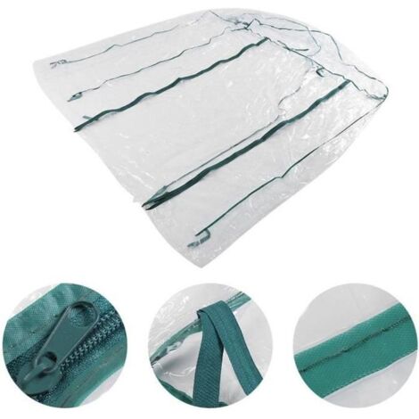 Ersatz-pvc-abdeckung 143x73x195 Cm Für Gewächshäuser Mit Tablett