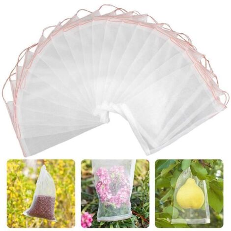 50 Stück Nylon-schutznetze Für Obst – Gartensäcke Für Weintrauben, 20 X 30 Cm