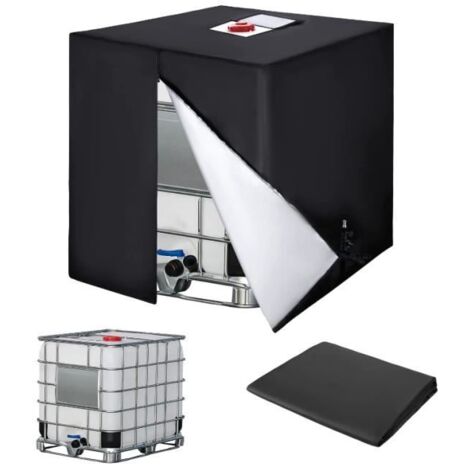 Ibc-tankabdeckung Für 1000 L, 420d-wassertankdeckel, Uv-schutzabdeckung, Schutzplane Für Ibc-tank Mit F