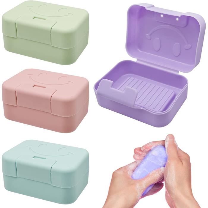 4 X Wasserdichte Seifendosen Mit Deckel, Reise-seifenbox