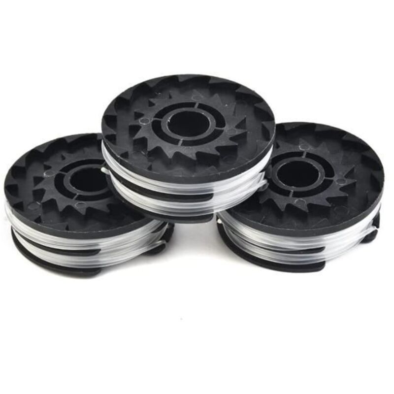 Packung Mit 3 Spulen Faden Für Parkside Prt 550 A1, A3, A5 Freischneider.