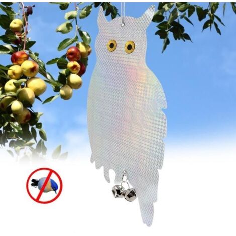 Vogelabwehr-bereichswerkzeug - Pvc-eulenabwehrgerät, 2 Stück Zum Schutz Und Zur Abschreckung Von Vögeln.