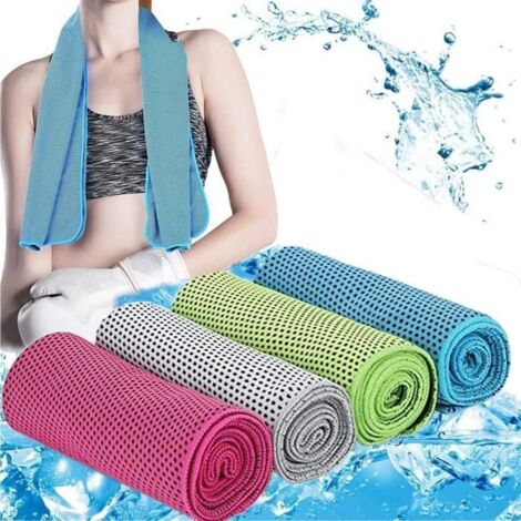 Sporthandtuch – 4 Stück – 30 X 100 Cm – Schnelltrocknend – Erfrischend