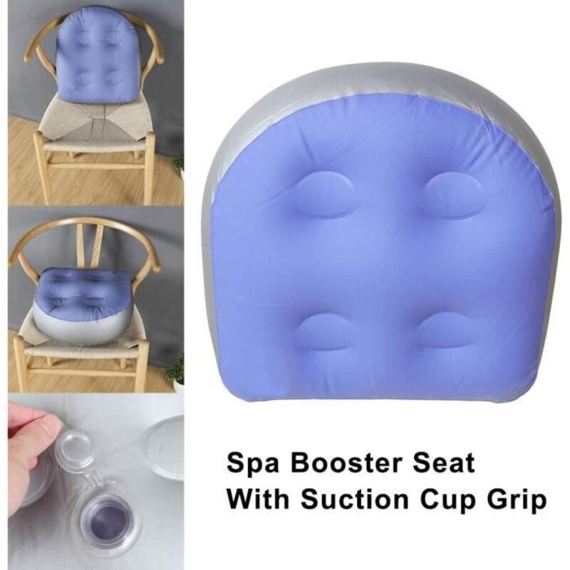 Henreal Aufblasbares Kissen Für Spa, Whirlpool Oder Als Zusätzlicher Sitzplatz, Für Kinder Und Erwachsene, Modell A227.