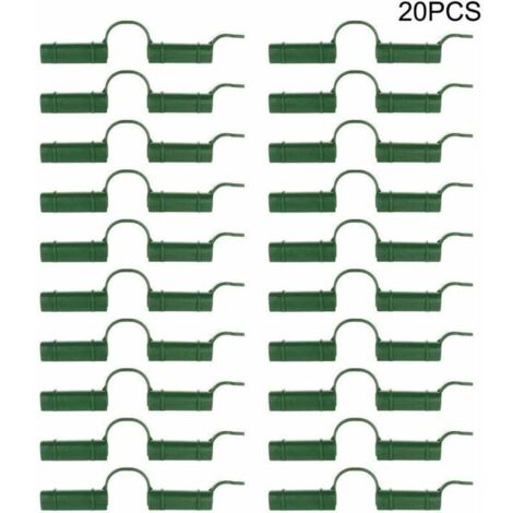 Befestigungsclips Für Gewächshäuser – 20 Stück, 1,1 Cm, Für Schläuche/gewächshäuser/gartenplanen/sonnenschutz – Wasserdichte Clips