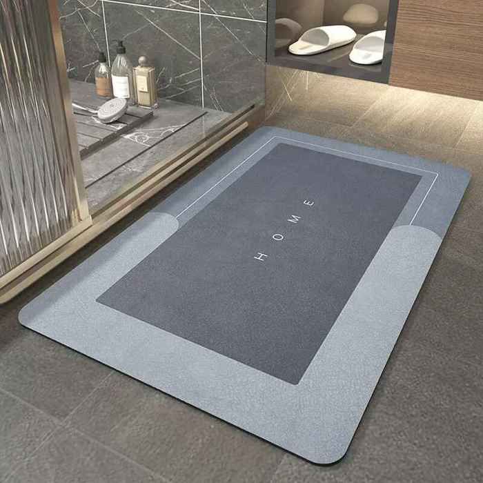 Ultra-saugfähiger Badematte: Schnell Trocknend, Rutschfest, Leicht Zu Reinigen – Ideal Für Das Badezimmer – 40x60 Cm