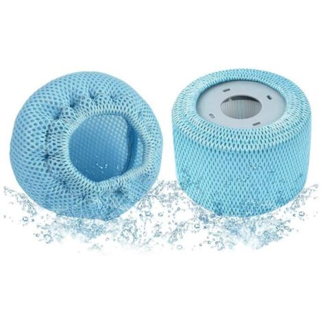 2-teilige Schutznetze Für Spa-filter, Ersatz-netzabdeckungen Mit Gummizug