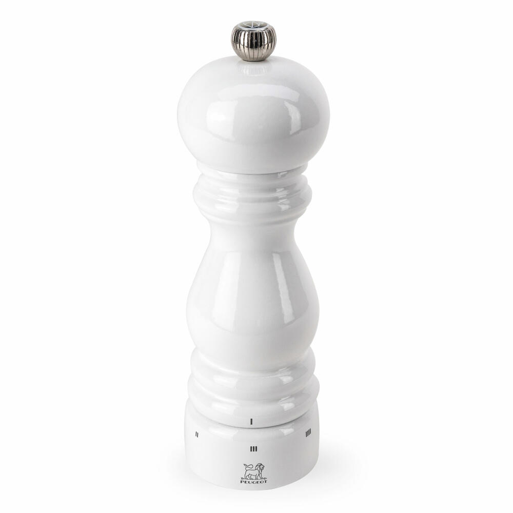 Peugeot Paris Salzmühle 18 Cm Uselect Weiß Lackiert Holz