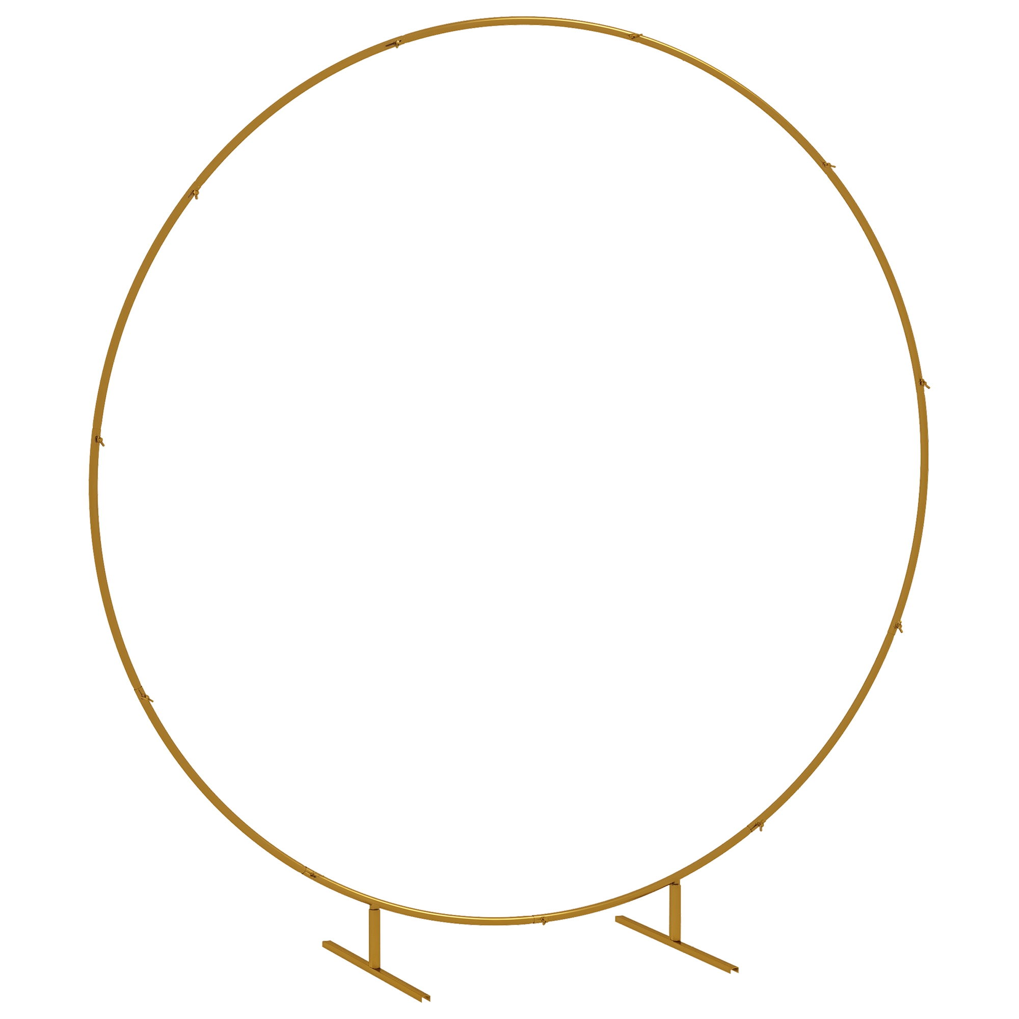 Gartenbogen, Rosenbogen, Kletterpflanzenbogen Für Hochzeiten, Geburtstage, Zeremonien Und Bankette, Vergoldeter Stahl