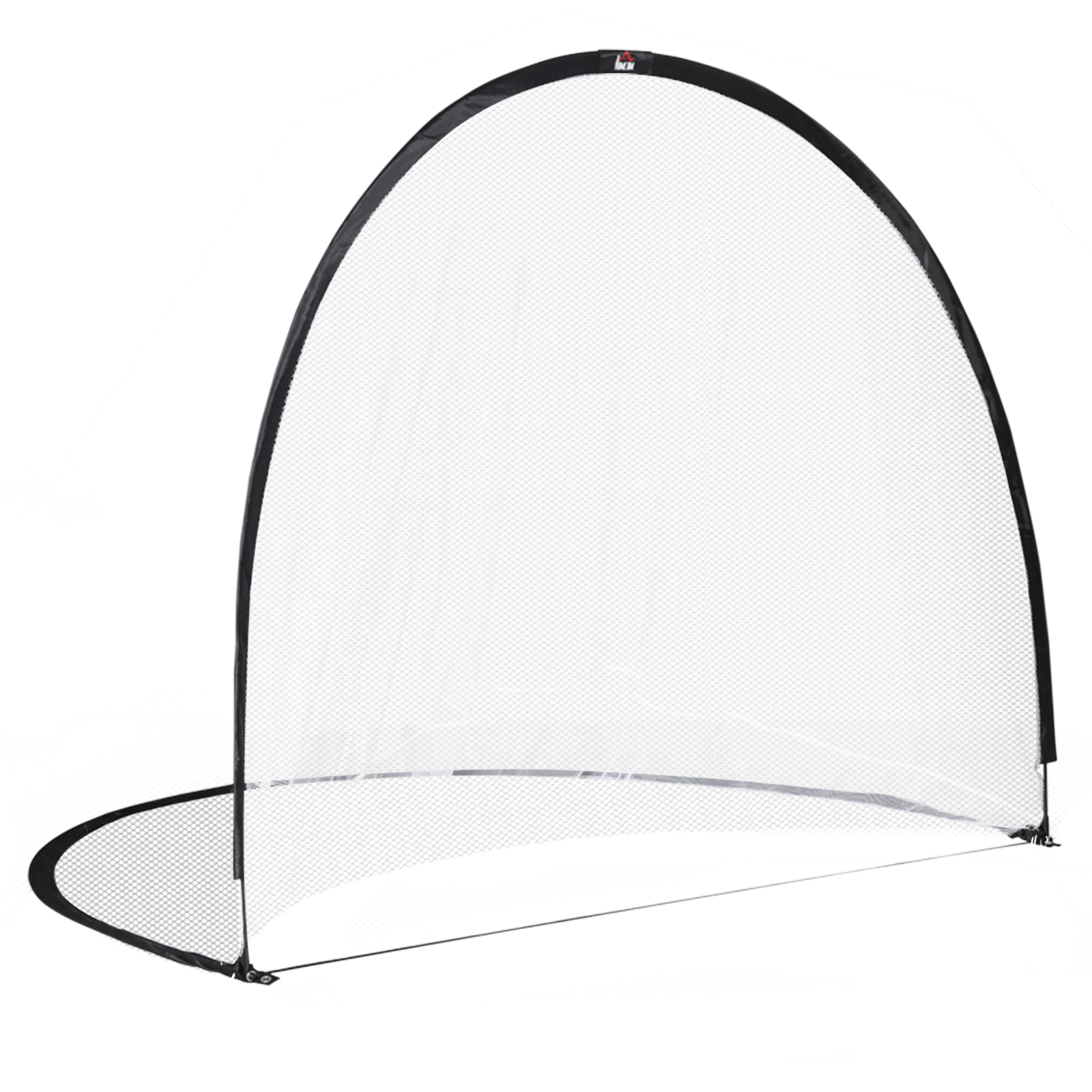 Pop-up-fußballtorsystem Mit Tragetasche Und Heringen, Maße 247 X 203 X 201,5 Cm (l X B X H), Schwarz-weiß