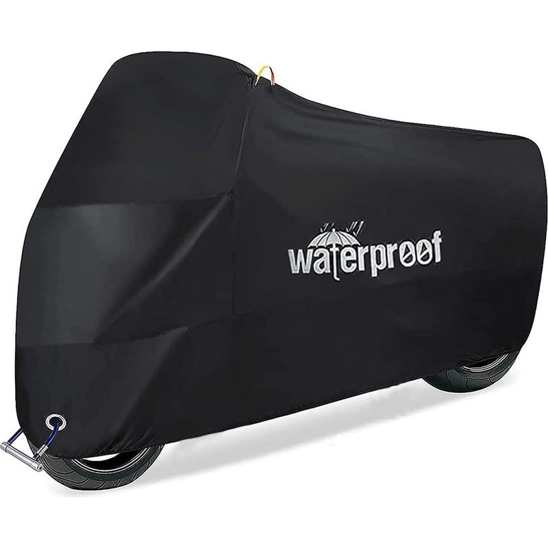 Wasserdichte Fahrradabdeckung, 210t Oxford-gewebe Mit Uv-schutz, Universalgröße, Rundumschutz Für E-bikes, Hybrid-, Mountainbikes Und Rennräder – 230 X 95 X 125 Cm