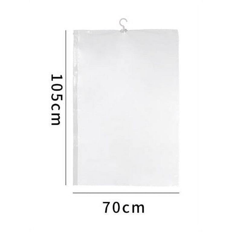 Vakuumbeutel Zur Aufbewahrung Von Hängender Kleidung, 4er-set (105 X 70 Cm), Luftdichte Beutel Für Anzüge, Mäntel Und Jacken, 80 % Platzsparend, Kleiderschrank-organizer