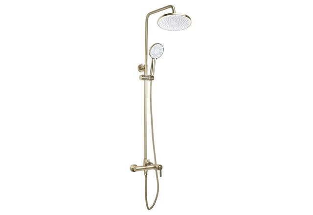 Duschset Rea Ontario Led Brush Gold