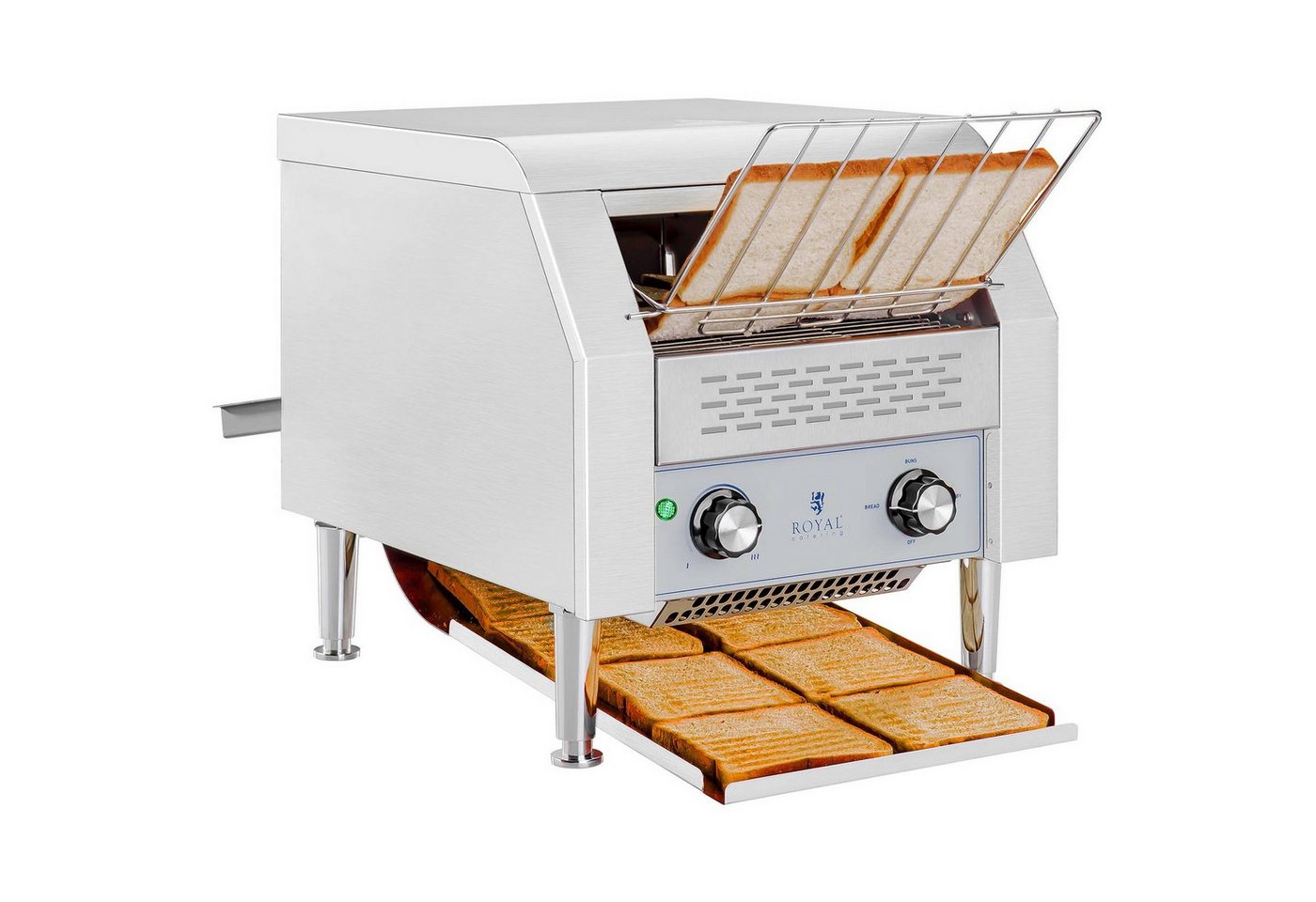 Druchlauftoaster Kettentoaster Gastrotoaster 2.200w 7 Geschwindigkeiten 3 Stufen Bild 5