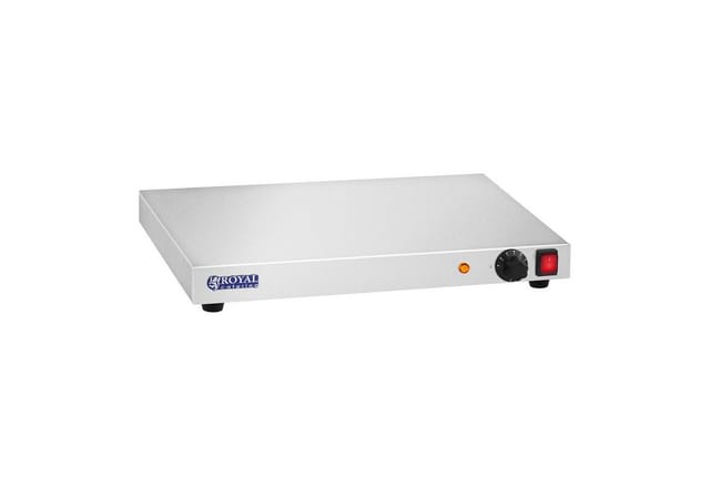 Royal Catering - Warmhalteplatte 250 W Edelstahl Wärmeplatte Wärmer Speisenwärmer 35 90 °c