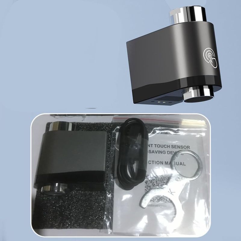 Intelligenter Infrarot-wassersparer Mit Dual-sensor-technologie, Wasserdicht Nach Ipx6, Für Küchen- Und Badezimmerarmaturen Mit 19–24 Mm Innengewinde