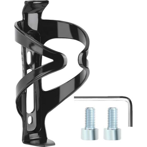 Fahrrad-trinkflaschenhalter, Leichter Universeller Fahrrad-becherhalter Mit Schraubzubehör, Trinkflasche Für Fahrräder, Rennräder, Mountainbikes Und Kinderfahrräder (schwarz)