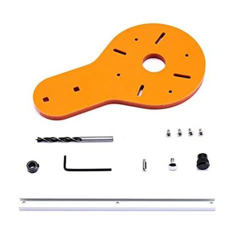 Kreisschneidvorrichtung Für Elektrische Oberfräse, Holzfräse, Holzbearbeitungsfräse, Kreisnutfräse, Werkzeugzubehör (a: 1-70 Cm)