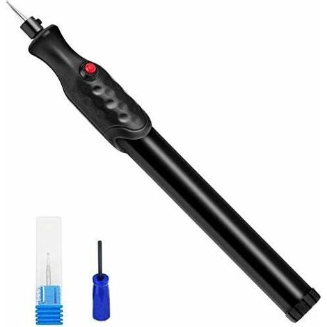 Gravierstift, Tragbarer Elektrischer Gravierstift Mit Diamantspitze Für Schnitzwerkzeuge Zum Bearbeiten Von Schmuck, Metall, Glas, Stein, Kunststoff Und Holz