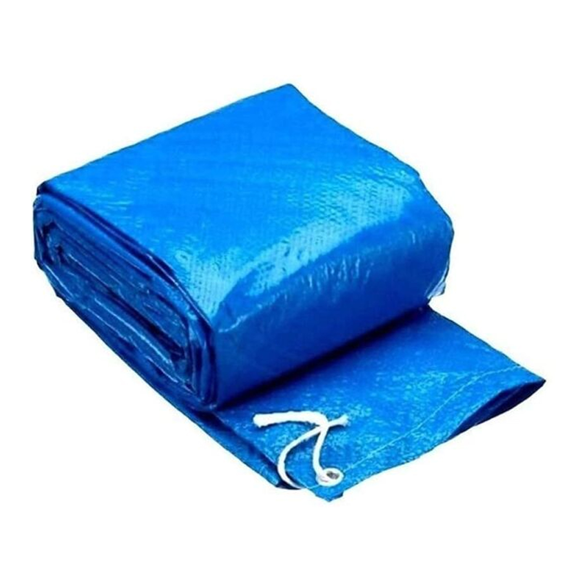 Schwimmbadabdeckung, Schutzzubehör Für Schwimmbecken, Blau, Für Runde Aufstellbecken, Regenschutz, Strapazierfähig, Geeignet Für