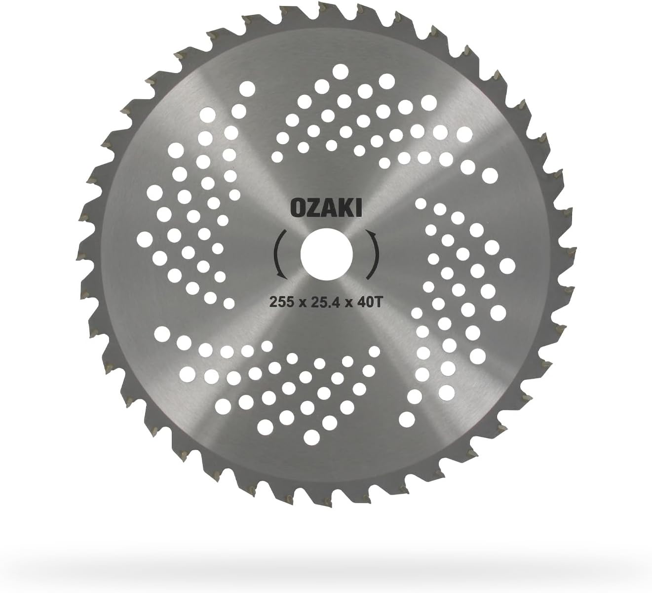 1 Freischneiderblatt, 40 Zähne, Hartmetall, Breite 255 Mm, Dicke 1,3 Mm, Bohrung 25,4 Mm