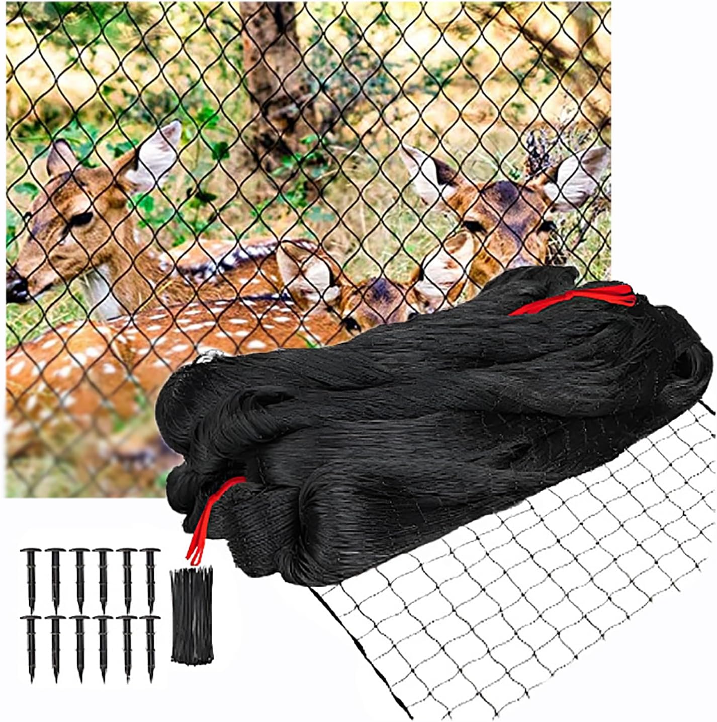 1 Vogelschutznetz, 5 X 5 Cm Maschenweite, Uv-beständiges Nylon, Für Gemüsegarten, Voliere, Teich