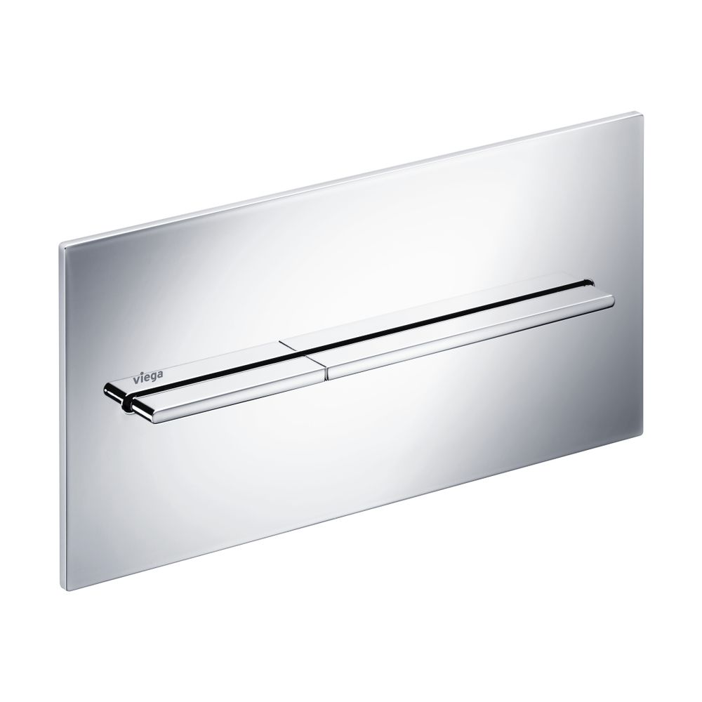 Viega Visign For More 104 Wc-betätigungsplatte 8354.1, Aluminium Verchromt