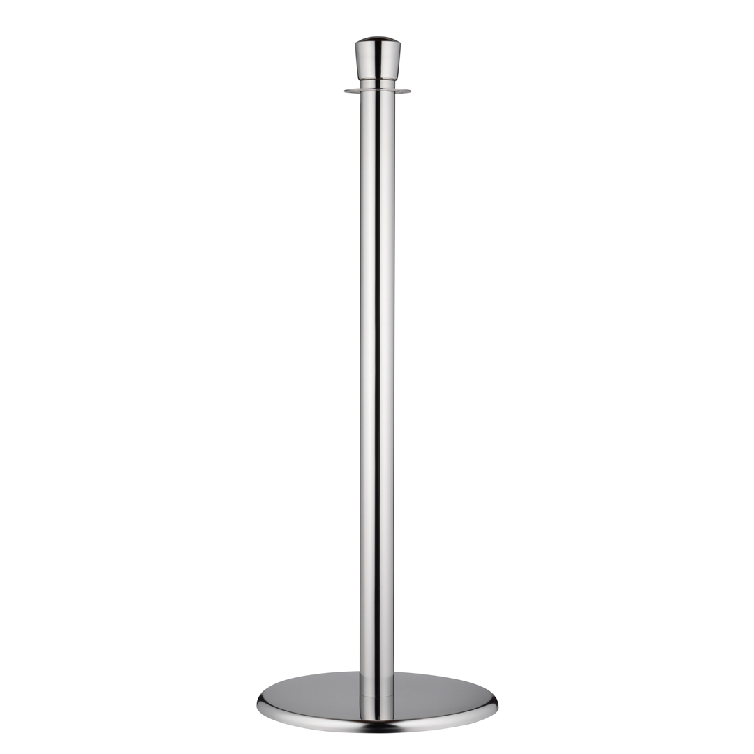 Forflows Absperrpfosten - Teppichpoller - Silber - Oval