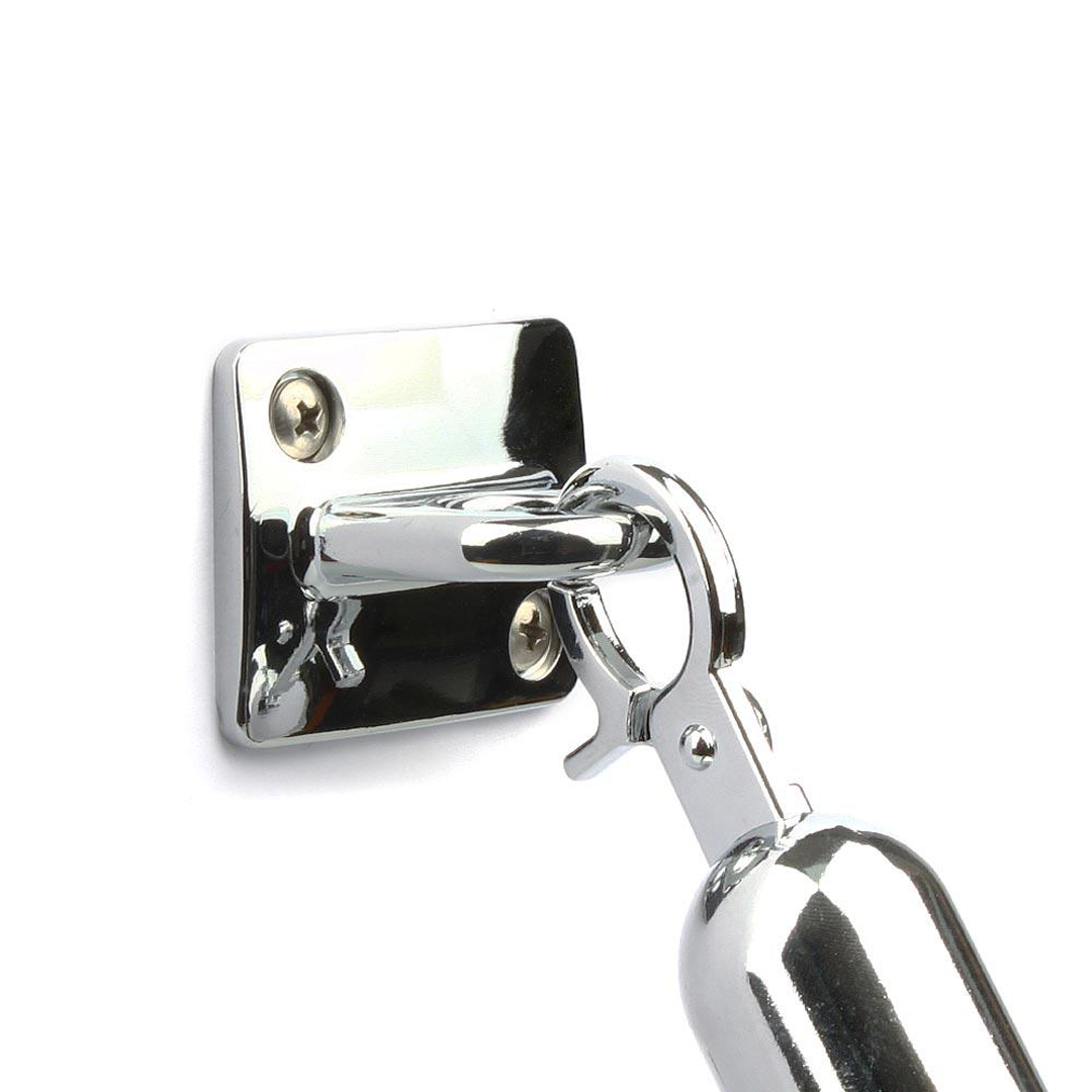 Wandhaken Für Absperrkordel – Silber