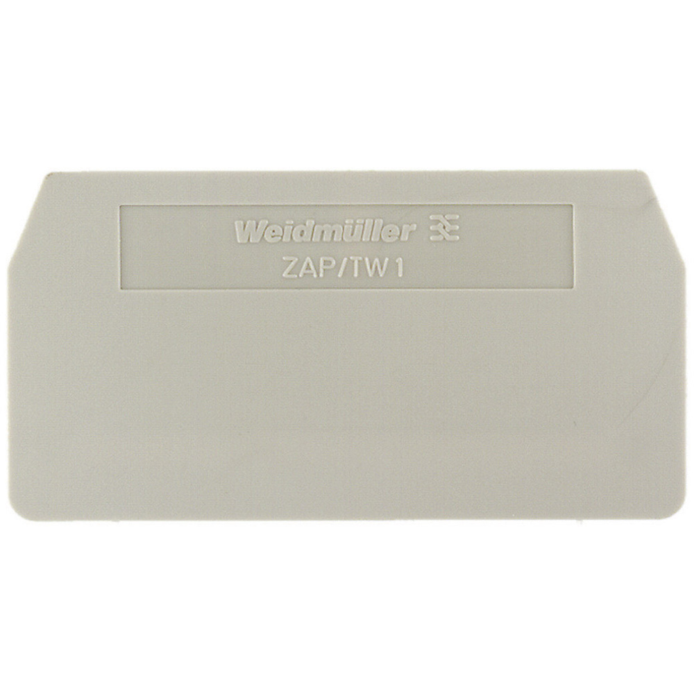 Weidmuller - Weidmüller 1749580000 Abschlussplatte Passend Für (details): Zdu, Zpe 10 Beige 1 St.