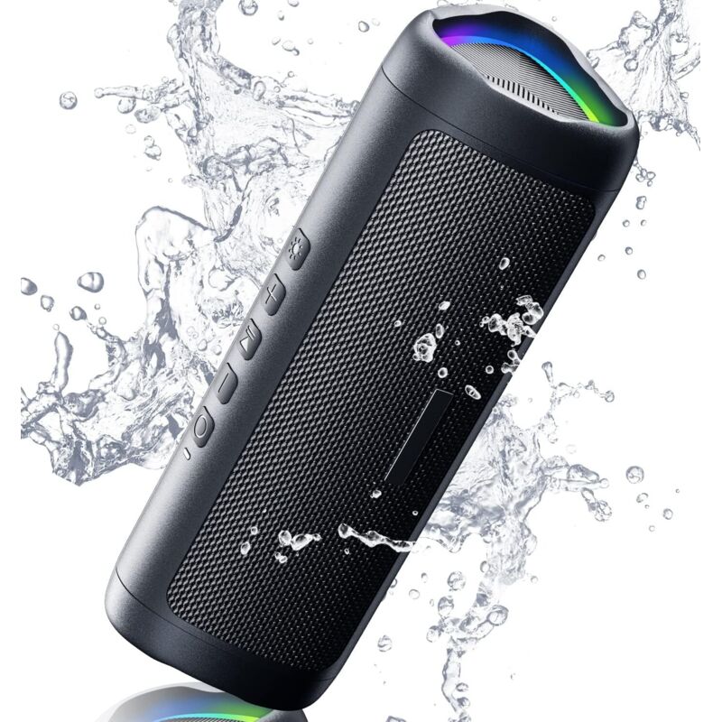 Bluetooth-lautsprecher Mit Hd-sound, Tragbar, Kabellos, Wasserdicht (ipx5), Bis Zu 20 Stunden Akkulaufzeit, Tws-kopplung, Bluetooth 5.3, Für Zuhause, Partys, Outdoor-aktivitäten, Strand, Als Geschenk