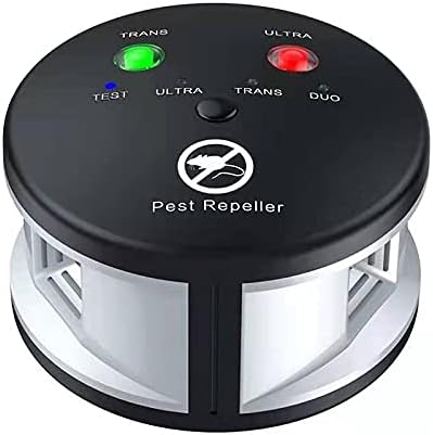 360°-ultraschall-nagetier- Und Insektenabwehrgerät, Reichweite Bis Zu 550 M², Variable Frequenzen Für Den Innenbereich