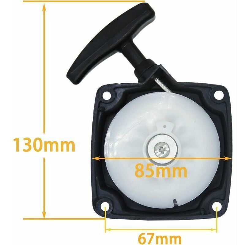 2-teiliger Starter + Abzieherplatte Für Red Fox Tarus Fuxtec Timbertech Bc52, Bc520 Freischneider