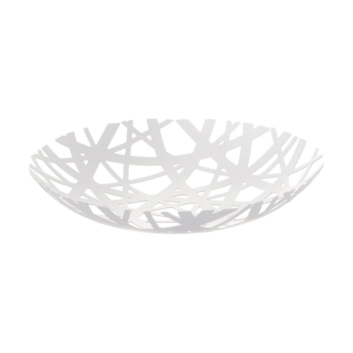 Yamazaki Tower Obstschale Weiß 26 Cm Minimalistisch