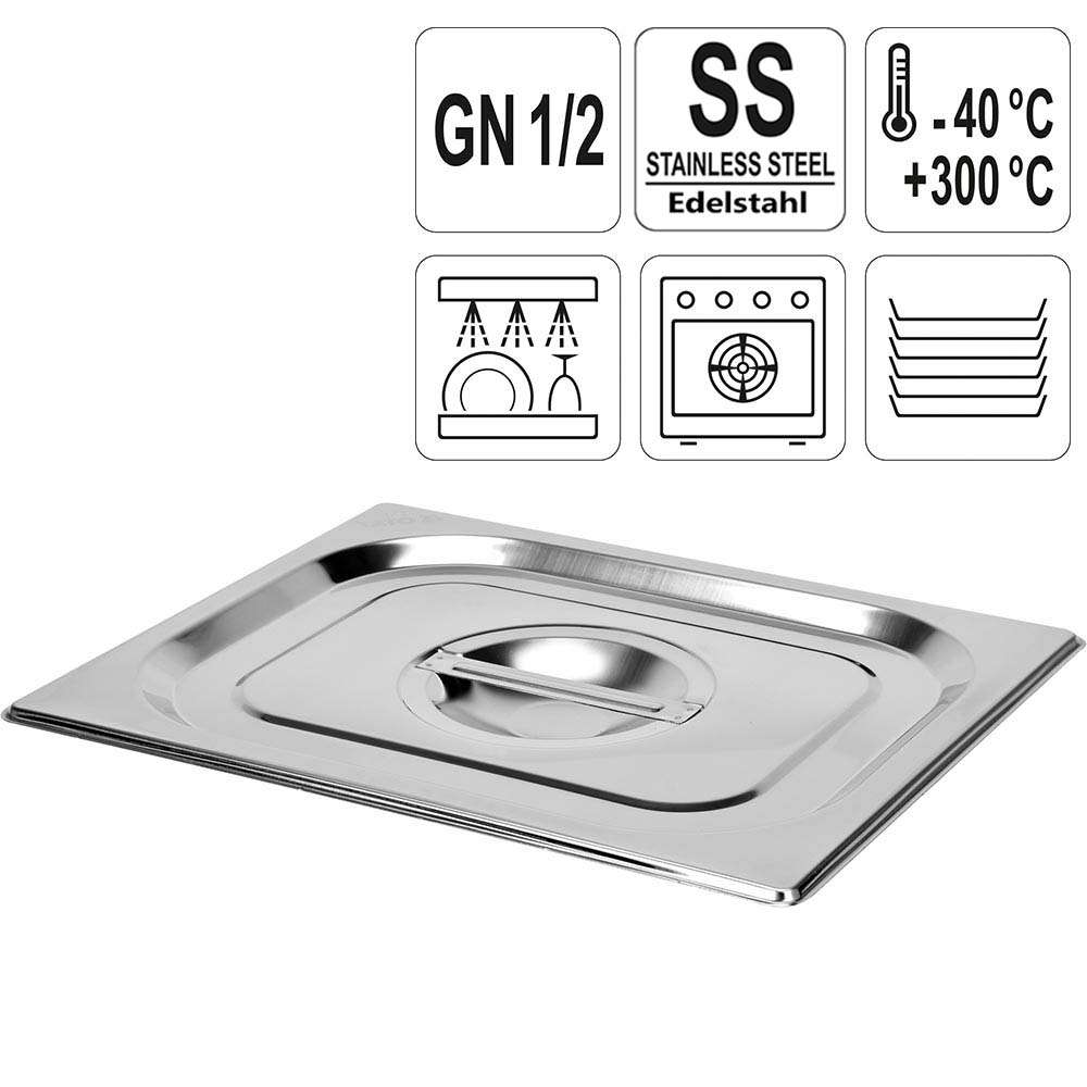 Deckel Für Gn 1/2 Edelstahl-cateringbehälter Yg-00371